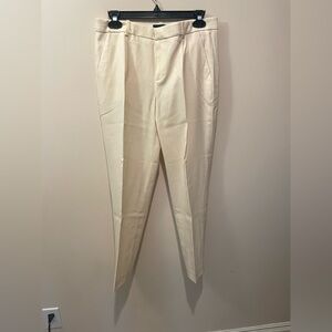 J. Crew 100% wool women's Cream Dress Pants